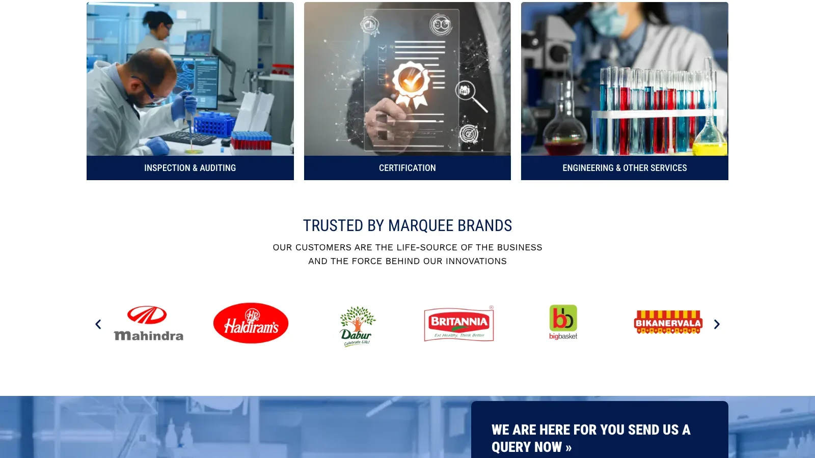 FARE Labs Company Website screenshot 3