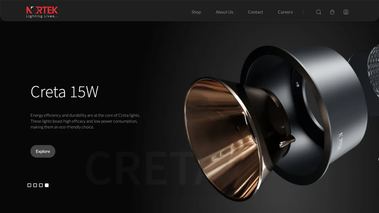 Nortek Lighting E-Commerce screenshot 2