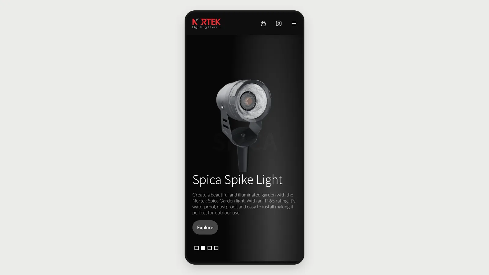 Nortek Lighting E-Commerce screenshot 5