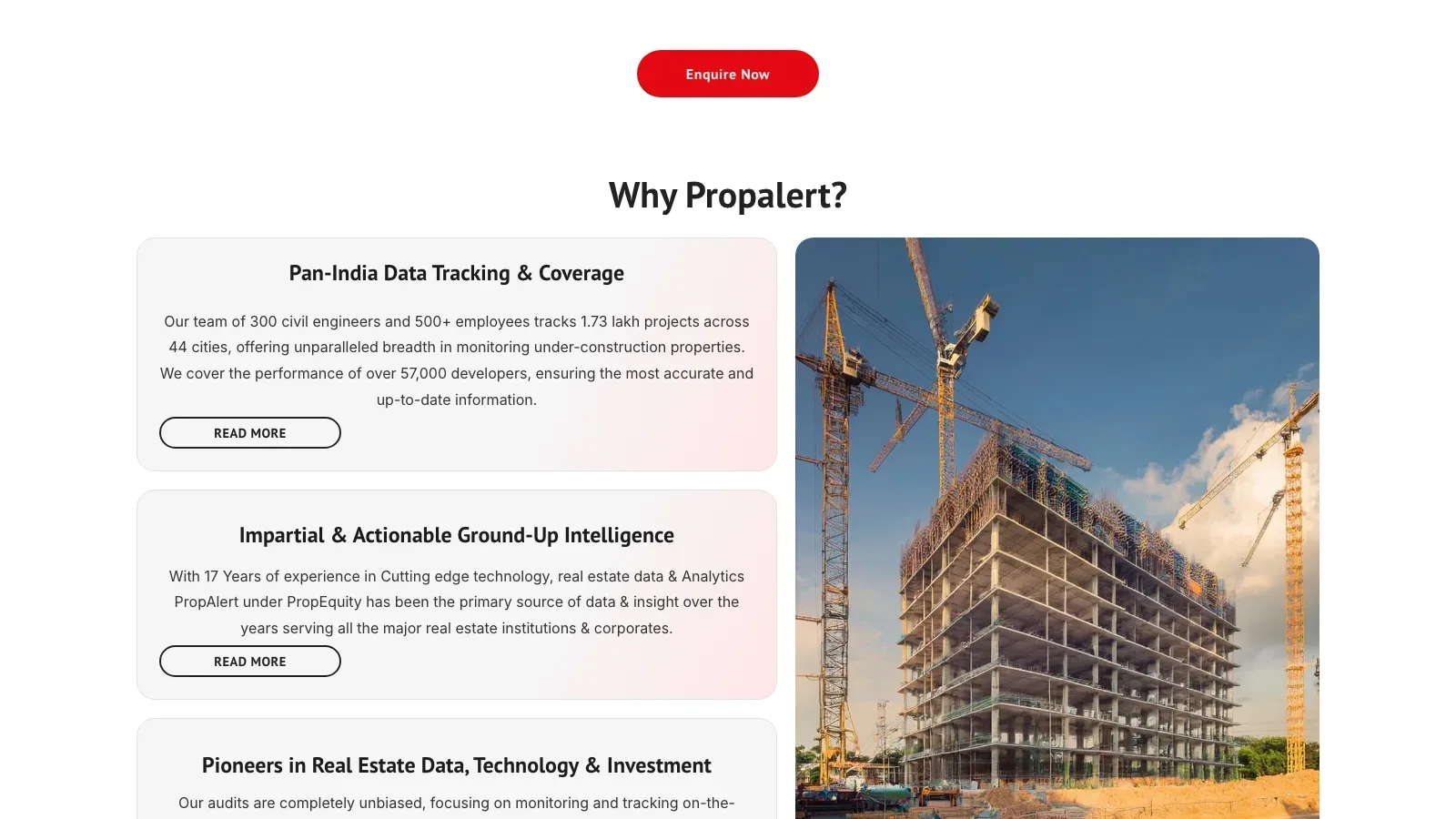 PropAlert Real Estate Website screenshot 3