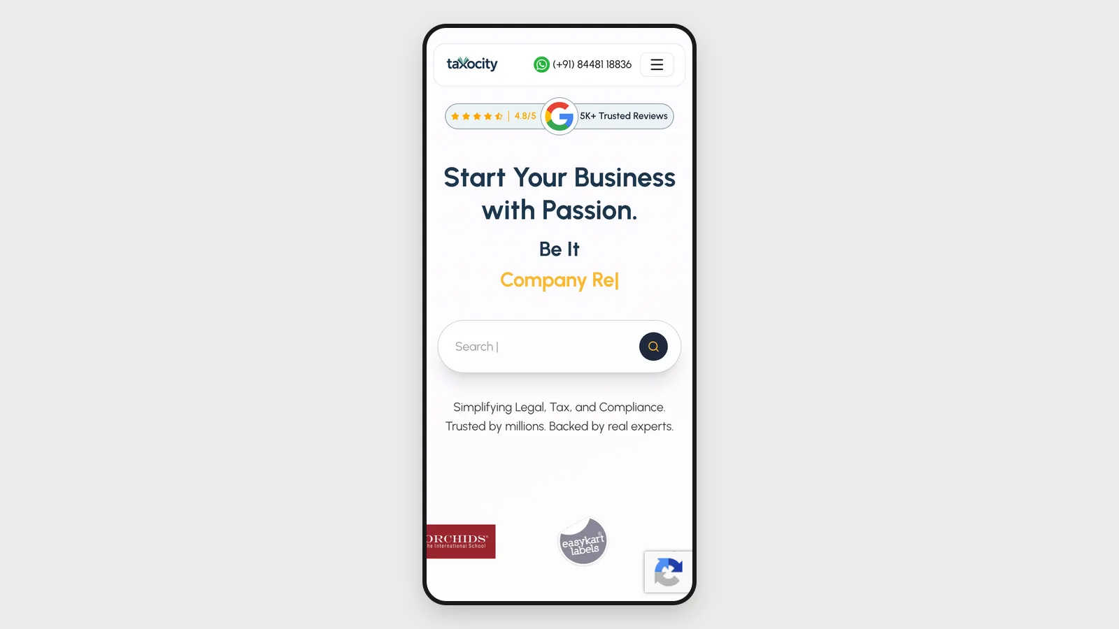 Taxocity Tax Services Website screenshot 5