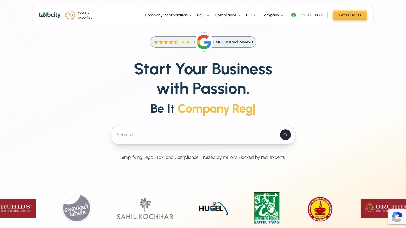 Taxocity Tax Services Website