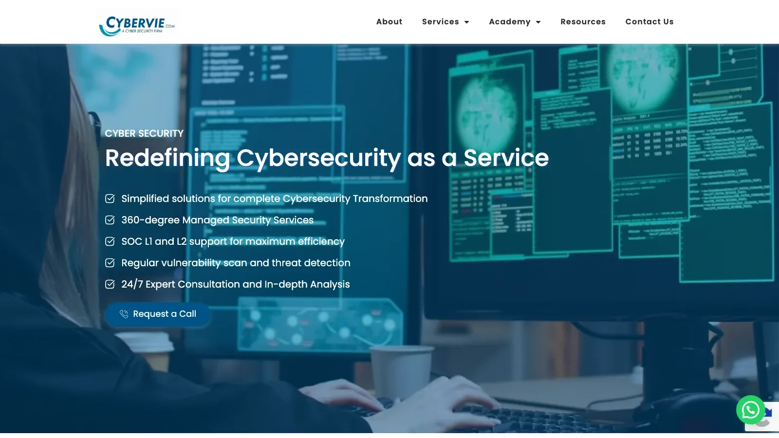 CyberVie WordPress Website screenshot 5